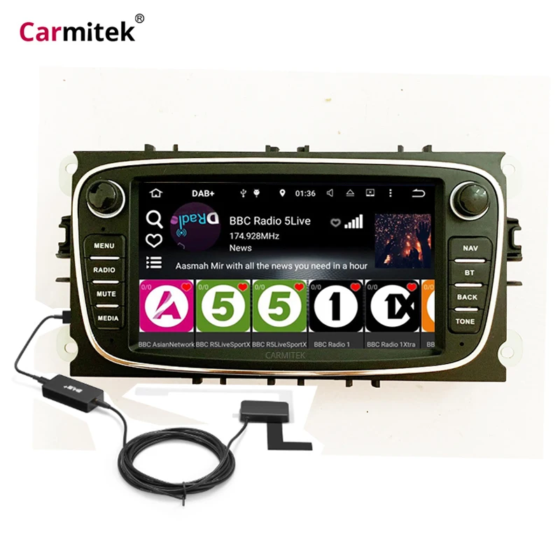 

Carmitek Android 2din GPS Car Radios 2 Din Car Multimedia player 7'' Audio DVD Player For Ford/Focus S-Max Mondeo 9 Galaxy C-Max