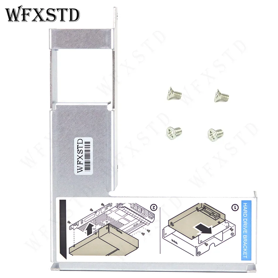 Bandeja de Suporte para Hdd de 3.5 a 2.5 Polegadas Bandeja Adaptadora com Parafuso para Conversor Dell R420 R430 R510 R520 T620 R710 R720 R730 09w8c4 com 10 Peças Cabos de computador e conectores - Imagem 3