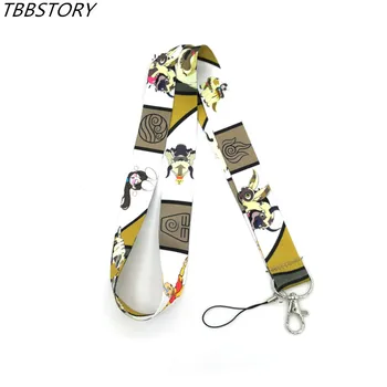 

12Pcs Avatar Appa Lanyard For Keys USB ID Card Badge Holder Tags Neck Mobile Strap Phone Keychains Accessories