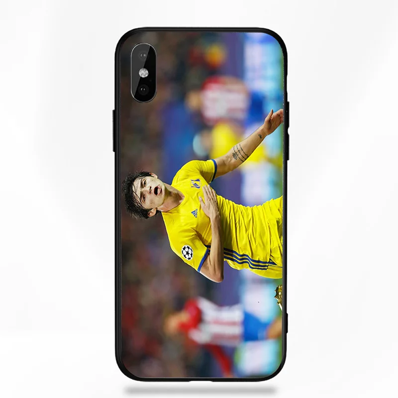 Чехол для телефона Shomurodov чехол для iphone DIY для Rostov FC чехол черный мягкий TPU для iphone 11Pro X XR XS MAX 7 8 7plus 6 6S 5S SE 5