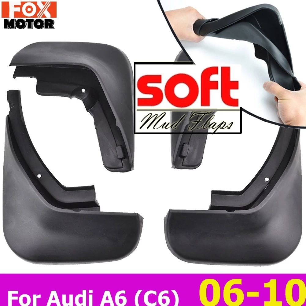 Подходит для Audi A6 C6 2006 2007 2008 2009 2010 седан брызговик брызговики, аксессуары
