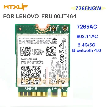 

Intel 7265AC 2.4ghz 5ghz wireless-AC 7265 802.11ac 867M wifi Bluetooth BT 4.0 card 00JT464 For Thinkpad L450 T450 X250 T550