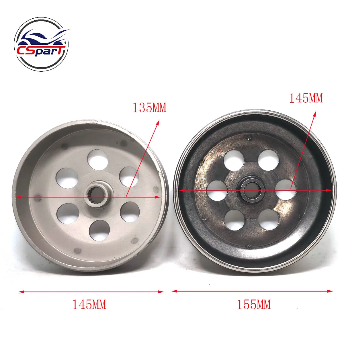 144mm 16t Cvt Clutch Bell 250 257 260 169mm 170mm Linhai Buyang Xinyue Yp250 Vog250 Jonway Sunl