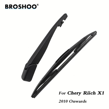 

BROSHOO Car Rear Wiper Blades Back Windscreen Wiper Arm For Chery Riich X1 Hatchback(2010 Onwards) 305mm,Auto Accessorie Styling