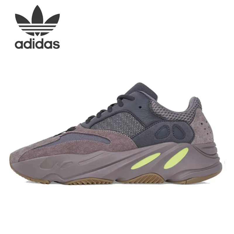 Tenis Yeezy 700 Оригинальные Adidas сиреневые мужские беговые туфли унисекс Спортивная