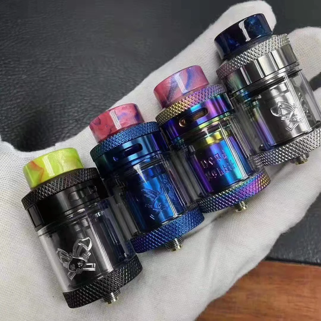 Новинка бак Dead Rabbit RTA 25 мм 2 мл/4 5 мл атомайзер одна катушка с полимерным дрип-типом