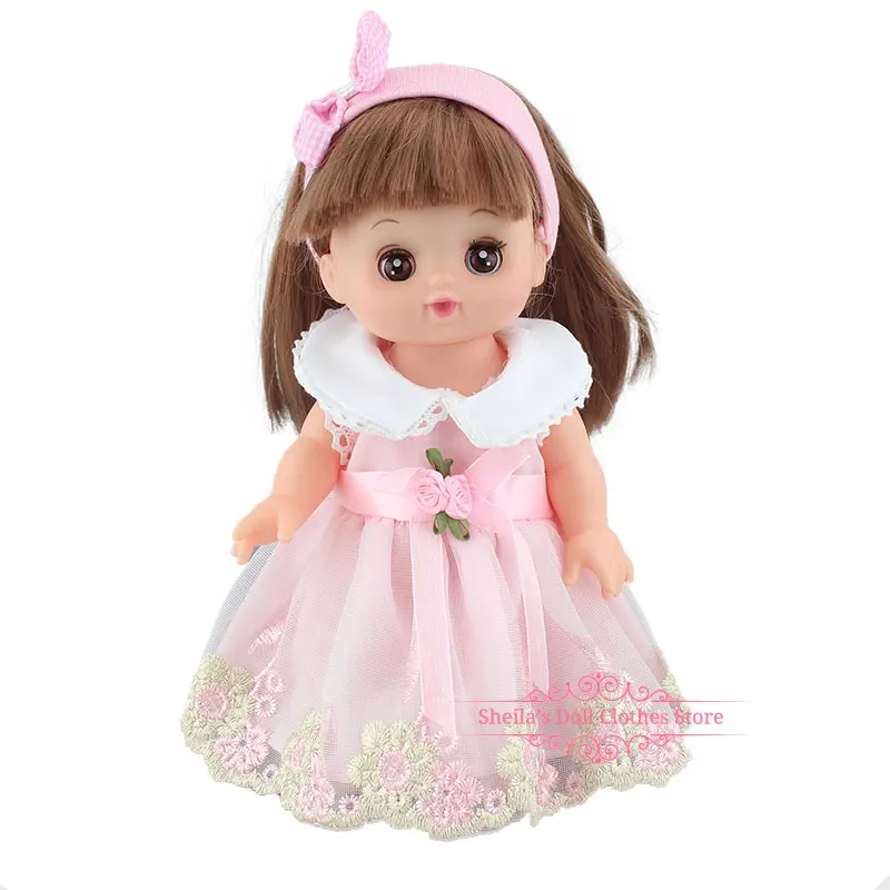 Модный милый полосатый комбинезон для 25 см Mellchan Baby Doll аксессуары для одежды - Цвет: a10