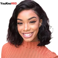 

Brazilian Water Wave Lace Front Wig 13x2 Lace Frontal Wig haiperruque cheveux humain For Women High Quality Wig PrePlucked