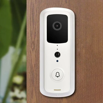 

Wireless Doorbell WiFi Visual Smart Phone Remote Surveillance Intercom Low Power Doorbell Camera HUG-Deals