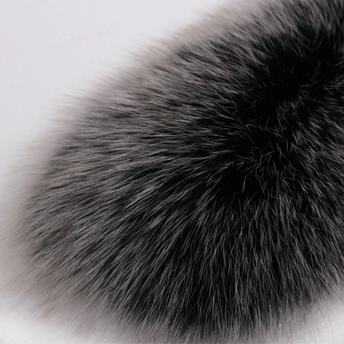 Длинный Меховой жилет женский натуральный Лисий мех жилет длинный женский натуральный мех жилет длинный - Цвет: as picture