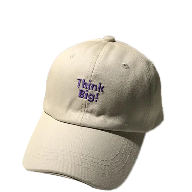 1 шт. Snapback летняя бейсболка с вышивкой письмо унисекс хип хоп спортивный головной убор - Цвет: Beige