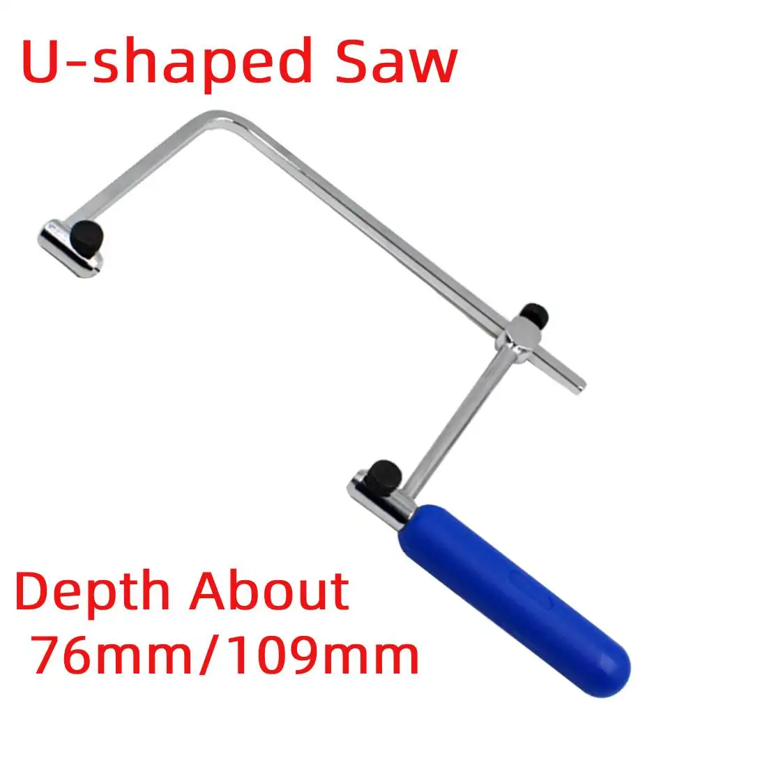 Handle Saw Tool Adjustable Frame Sawbow U-shape Coping Jig for Woodworking Craft Jewelry DIY Hand Tools Model ASB400/ ASB50 | Инструменты