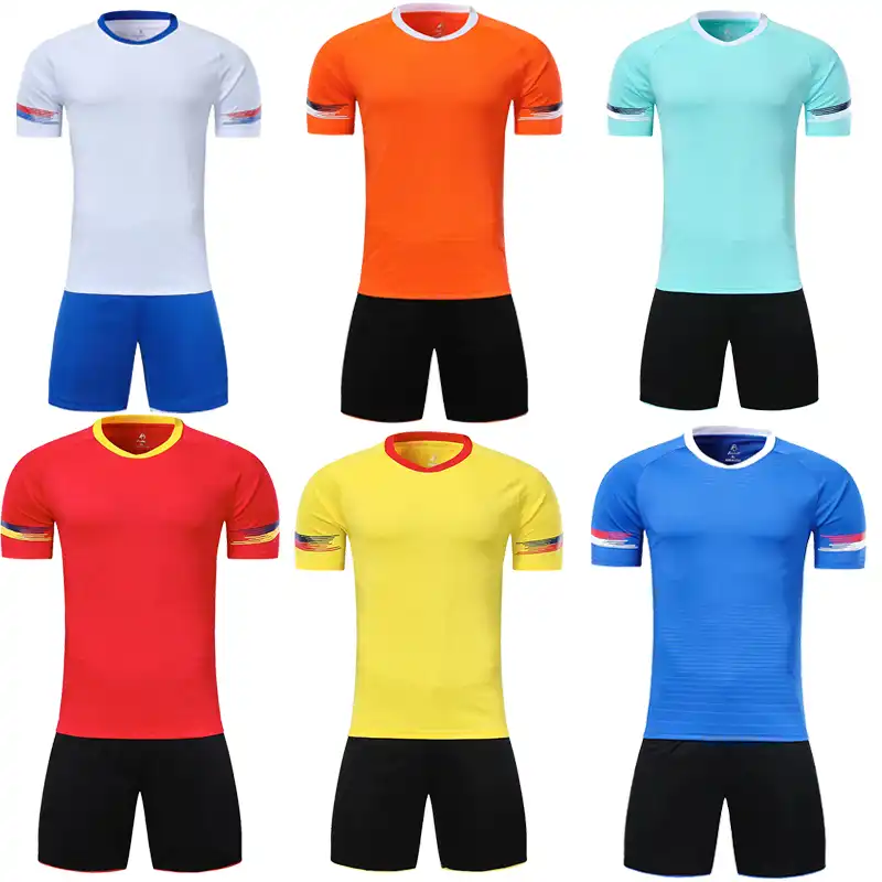 Camiseta de fútbol roja de manga corta para hombre, uniforme de fútbol  naranja para niño, camisa de fútbol azul para niño, número de nombre  personalizado DIY|Sets de fútbol| - AliExpress