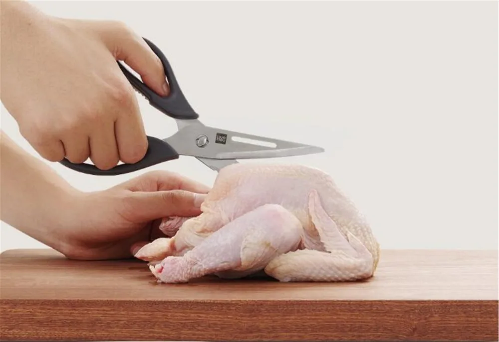 Xiaomi HuoHou Multifunctional Kitchen scissor Detachable scissors Nutcracker Bottle opener Bone Cutter Cook Tool shear cut Poultry (6)