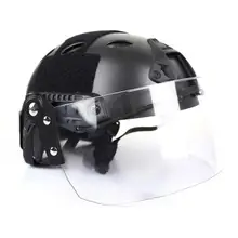 Открытый прозрачный ветрозащитный объектив Riot маска направляющая маска для быстрого MICH AF шлем специальная CS анти BB Защита лица