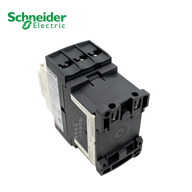 LC1D38MDC трехполюсный контактор 3P 38A 220VDC один открытый и один закрытый для нагрузки переменного тока с коэффициентом мощности больше или равным 0,95