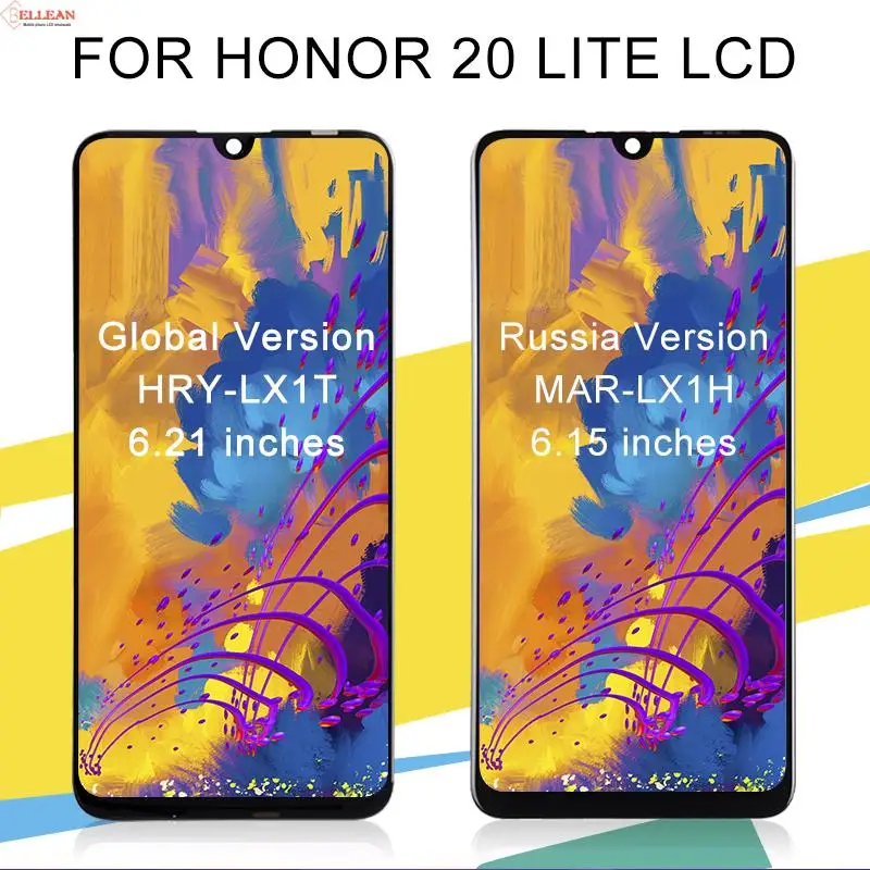 Catteny For Huawei Honor 20 LITE Lcd Touch Panel Screen Digitizer Assembly 20i Display With Frame Free Shipping