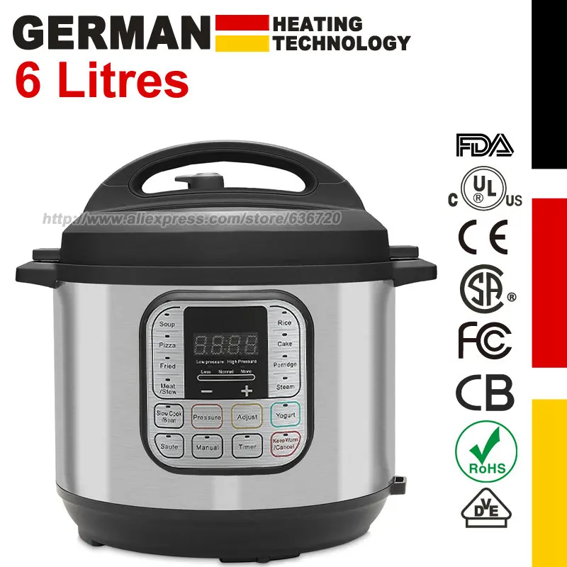 7in1MultiUseProgrammablePressureCookerSlowCookerRiceCooker