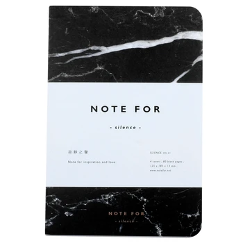 

Note For Silence Sketchbook Diary Drawing 80 Sheets Creative School Notebook Paper Sketch Book Office School Supplies Gift Black