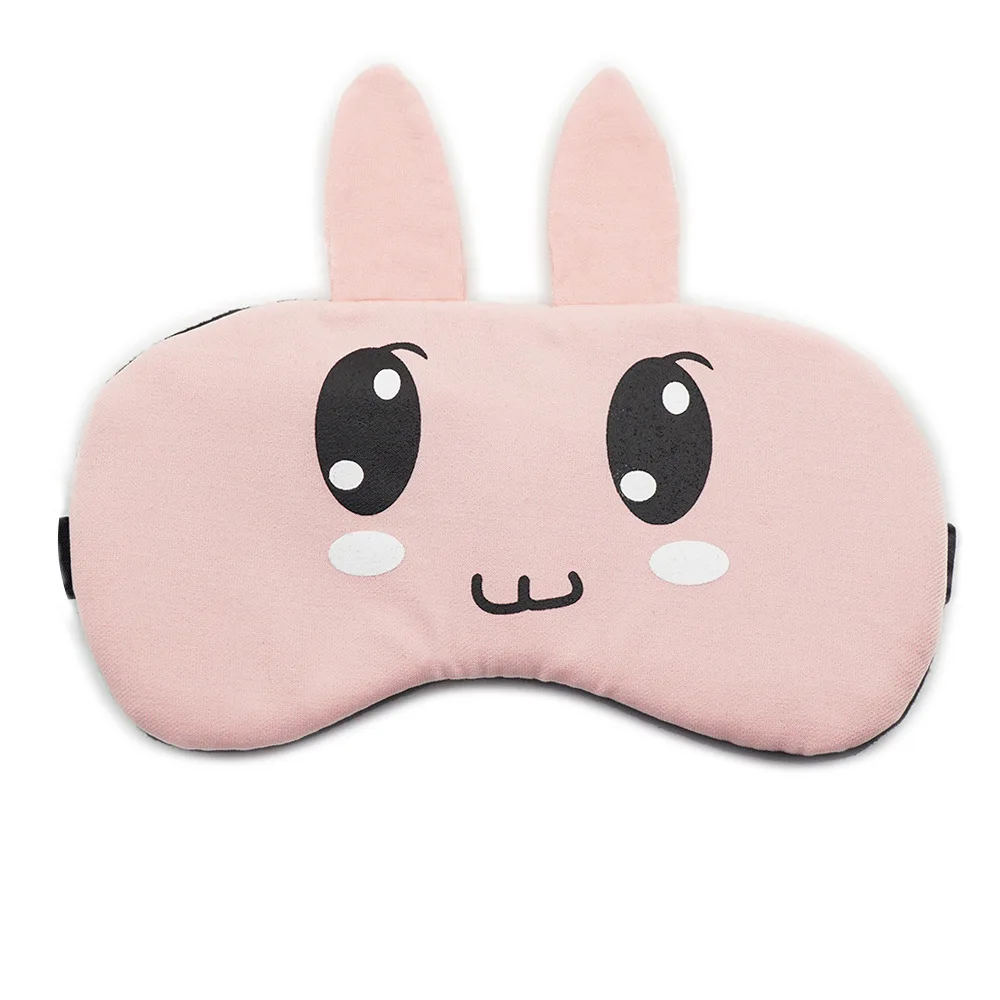 

Cartoon Rabbit Eye Patch Creative Customizable-Compatible Ice Pack Shade Travel Sleep Eye Patch