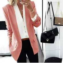 ^^Best Offers LITTHING 2019 Women Autumn Business Blazer Coats Slim Suit Solid Color Long Sleeve Fashion Cardigan Jackets Blazers Size S-3XL ^^Best Offers LITTHING 2019 Women Autumn Business Blazer Coats Slim Suit Solid Color Long Sleeve Fashion Cardigan Jackets Blazers Size S-3XL