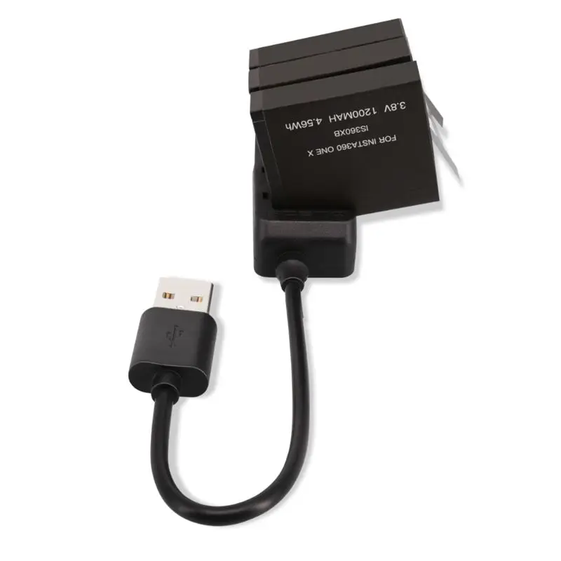 3в1 USB зарядное устройство Быстрая зарядная станция кабель для камеры Insta360 ONE X