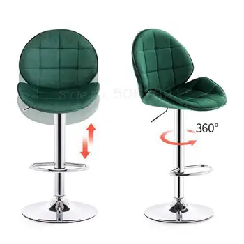 

Bar chair lift high stools home rotating high chair stool front bar stool modern minimalist bar chair