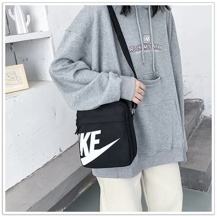 Men's Shoulder Bag INS Trend Waterproof Small Backpack Korean Mobile Phone Man's Messenger Bag Mini Square Bag Crossbody Bags