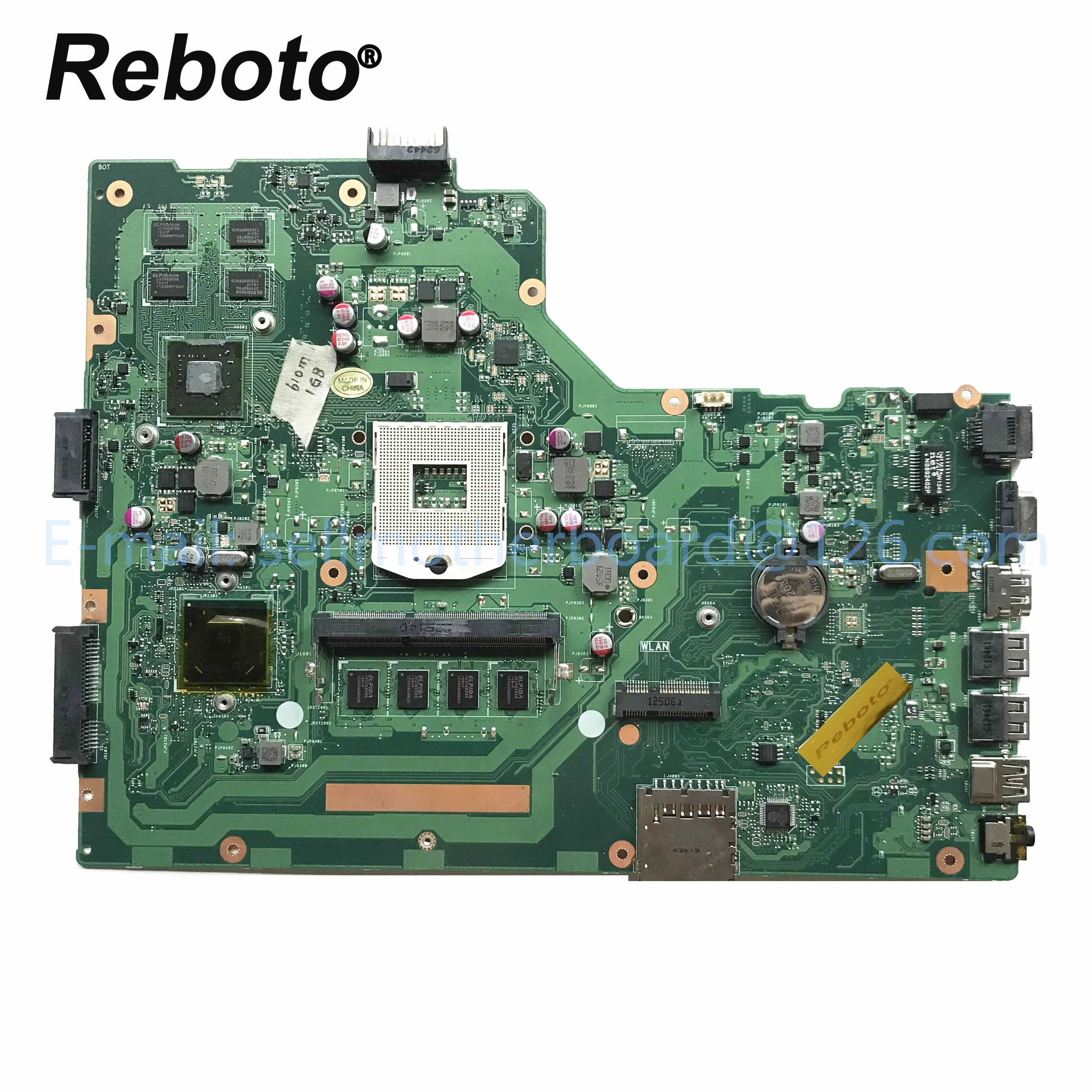 Материнская плата для ноутбука Asus X75VD материнская REV: 2 0 PGA989 4 Гб ОЗУ GT610M 1 ГБ 100%