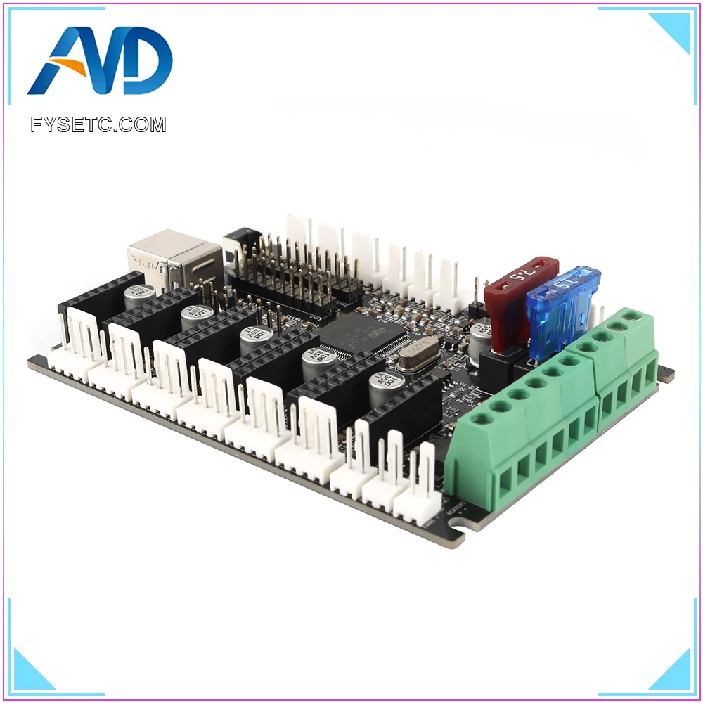 Armed V1.1 32-битная плата с IPC SPI и расширенными портами UART поддержка TMC2130 SPI с двумя входами питания 3D-принтер плата управления
