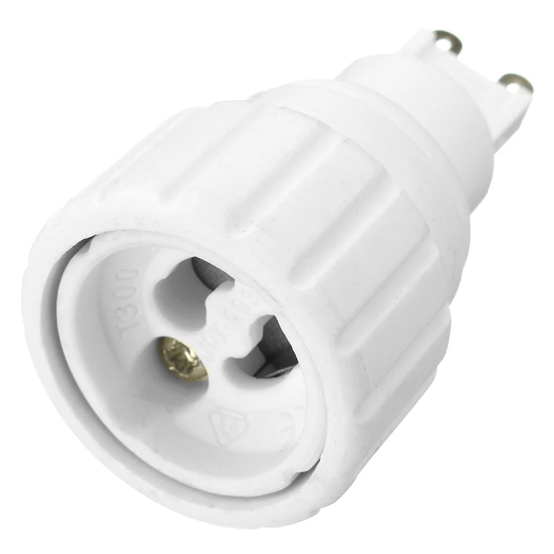 

G9 to GU10 Adapter Support Converter Socket Screw Led 220V 5A PBT Material