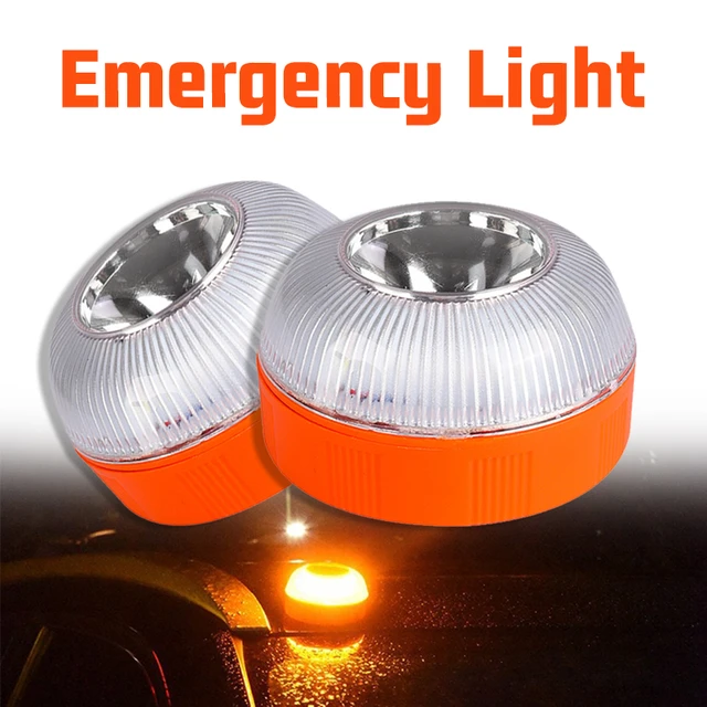 Luz de emergencia V16 para coche, faro estroboscópico de inducción  magnética recargable, aprobado por Dgt, 3