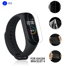 Защитная пленка для Xiaomi Mi Band 4 NFC умный Браслет на весь экран Гидрогелевая пленка Mi Band 4 Band 4 не закаленное стекло