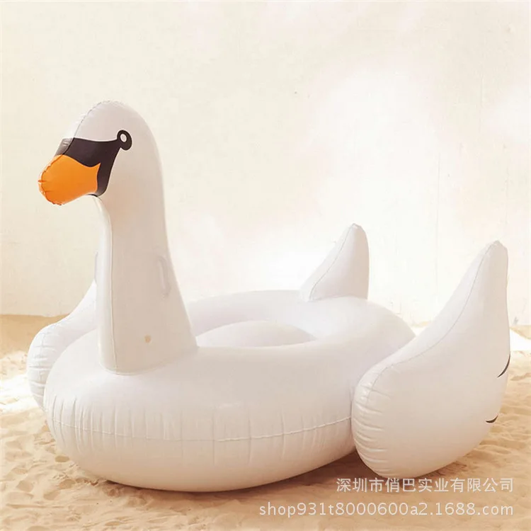

Manufacturers Currently Available Direct Selling New Style Water Riding White Swan Environmentally Friendly Thick PVC Air Mattre