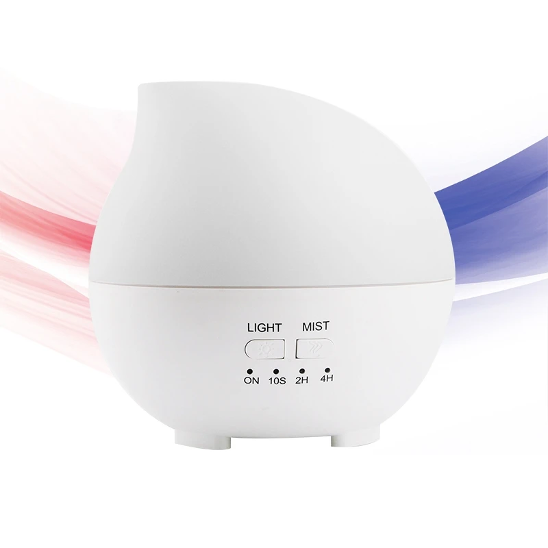 Mini led colorful water droplet aroma lamp I aromatherapy machine household ultrasonic atomizer Aromatherapy Humidifier UK plug