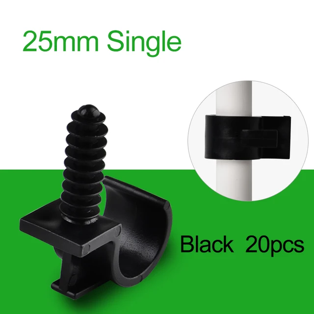 25mm Single Black