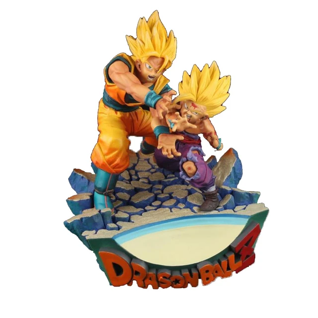 Bola De Dragão Z Ação Figura Filho Gordo Goku Gohan Bejjita Yonsei Vegeta  IV Figuras Modelo Brinquedos Presentes