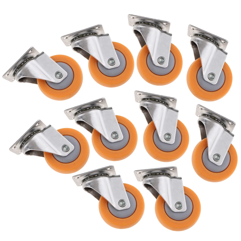 10pcs 360° Swivel Caster Wheels 2