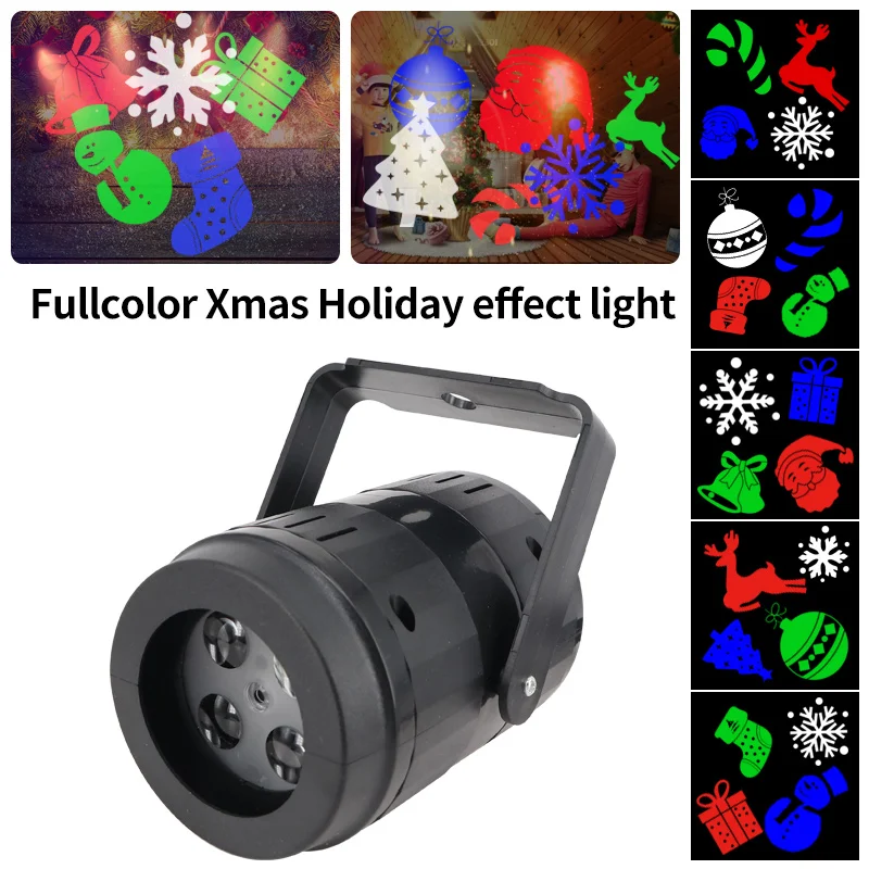 

12 pattern 4 color rotating stage light Christmas projector lights home party light Disco ball party lights KTV Xmas Wedding