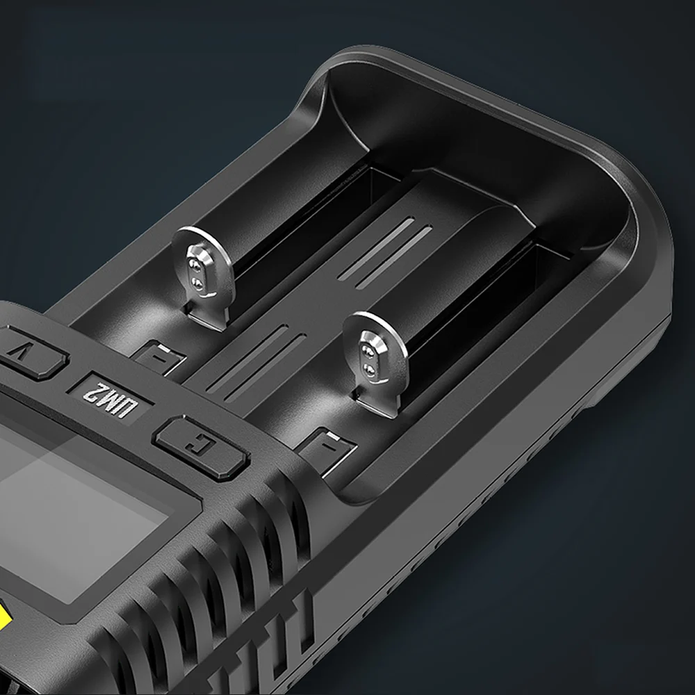 NITECORE UM2 автоматический универсальный быстрый смарт USB ЖК-дисплей батарея