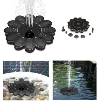 

Solar Powered Fountain Garden Pool Pond Panel Floating Fountain Garden Decoration Water Fountain For Outdoor Landscape Fish Pool