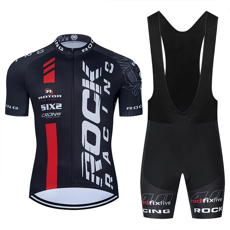 2022 ROCK RACING Cycling Jersey 20D Set MTB Bicycle Clothing Quick Dry Bike Clothes Ropa Ciclismo Mens Short Maillot Culotte | Спорт и
