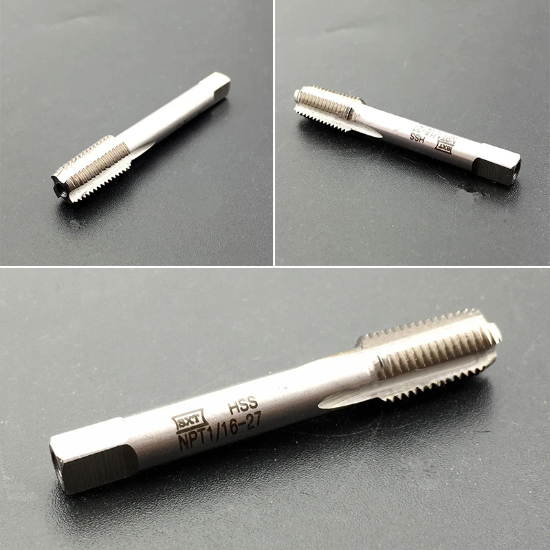 HSS 1/16-27 NPT коническая труба Резьба Кран универсальная резьба(UN) прямой резак