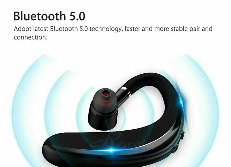 Наушники Roreta Bluetooth 5,0, беспроводные наушники с крючком, спортивные наушники для бега, игровая гарнитура с микрофоном для iPhone xiaomi