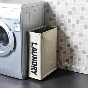

New Rolling Laundry Basket on Wheels Laundry Hamper Washing Dirty Clothes Bin with Wheels Thin Laundry Storage Foldable
