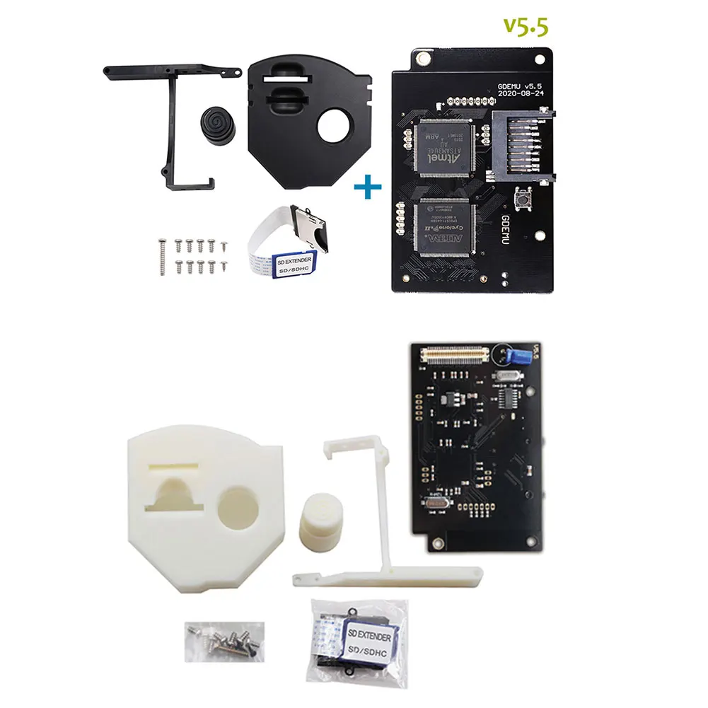 GDEMU V5.5 Optical Drive Board + Remote Card Mount Kit for Sega DreamCast VA1 Game Console Replacement Part Accessories
