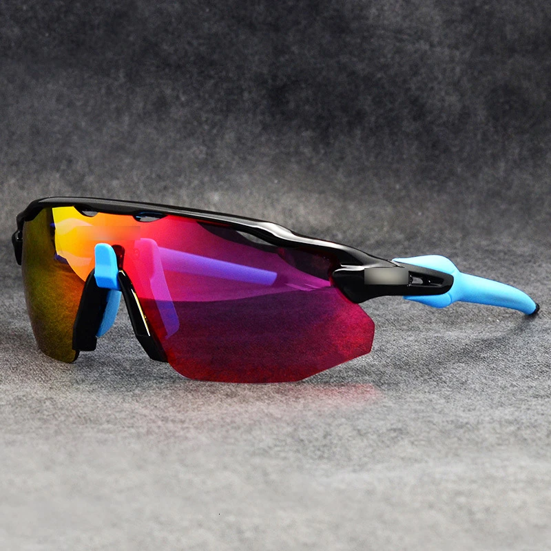 Поляризационные очки для велоспорта с 5 линзами, очки для велоспорта, очки для велоспорта, спортивные солнцезащитные очки для горного велосипеда, очки для велоспорта