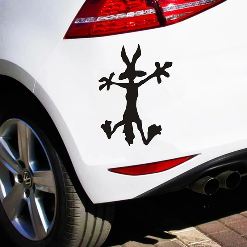 

Universal moto Car Sticker Russian Interesting Wolves Decoration Car Windows Whole Body Reflective Decal Vinyl Creative Cartoon