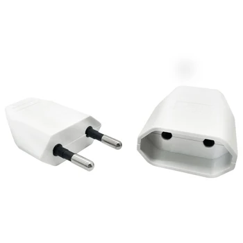 

EU Plug Male Female electrical adapter AC Power Connector Plug with Socket Power Cord Convertor Rewire Plug adapter 2.5A 250V