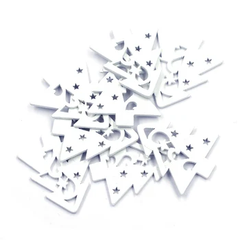 

Christmas Tree Star Wooden Buttons for Scrapbooking Crafts DIY Clothing Sewing Button Handmade Decoration DIY Accessories 29x34m